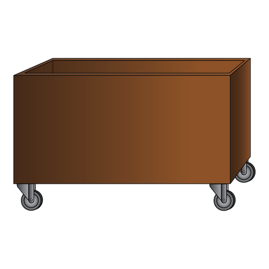 Pflanzkasten mit Rädern