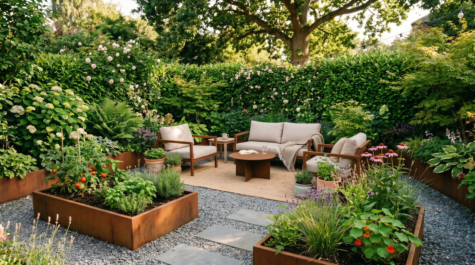 Der Garten, den Sie noch nicht angelegt haben – und warum Cortenstahl die Antwort ist