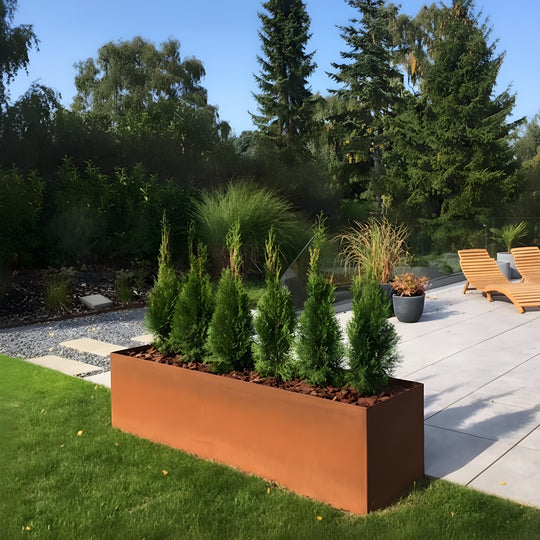 Pflanzkasten, rechteckig, Breite 30cm x Höhe 50cm