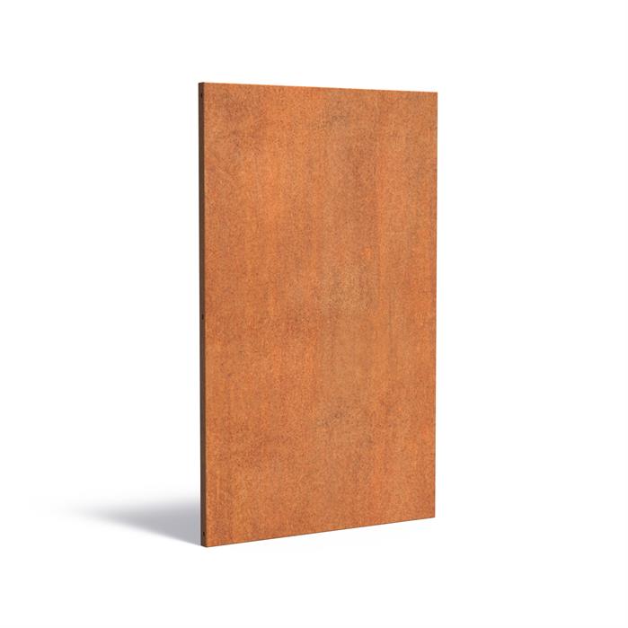 Cortenstahlzaun, Breite 1100mm