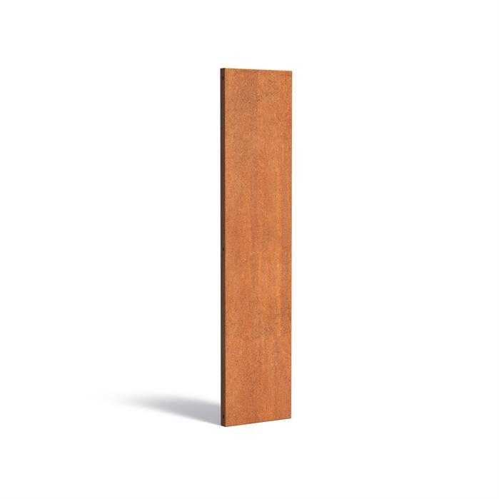 Cortenstahlzaun, Breite 400mm