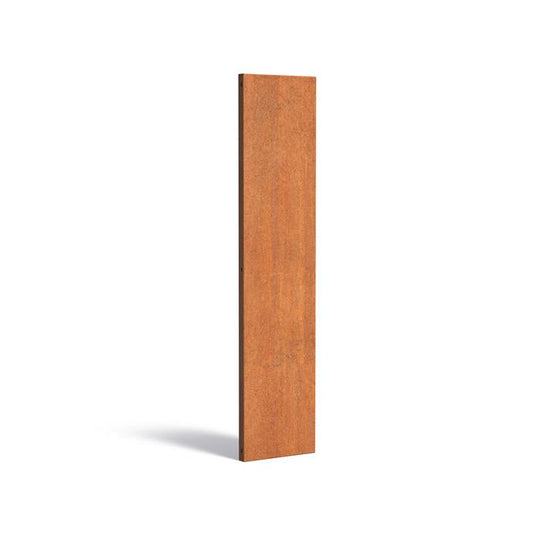 Cortenstahlzaun, Breite 400mm