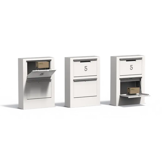 Briefkasten lackiert - Große Briefe und Pakete Modell