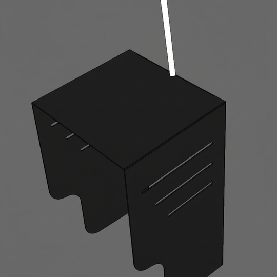 Wallbox-Wetterschutz - Schwarz