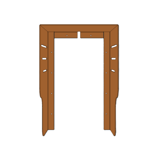 Wallbox-Wetterschutz - Cortenstahl