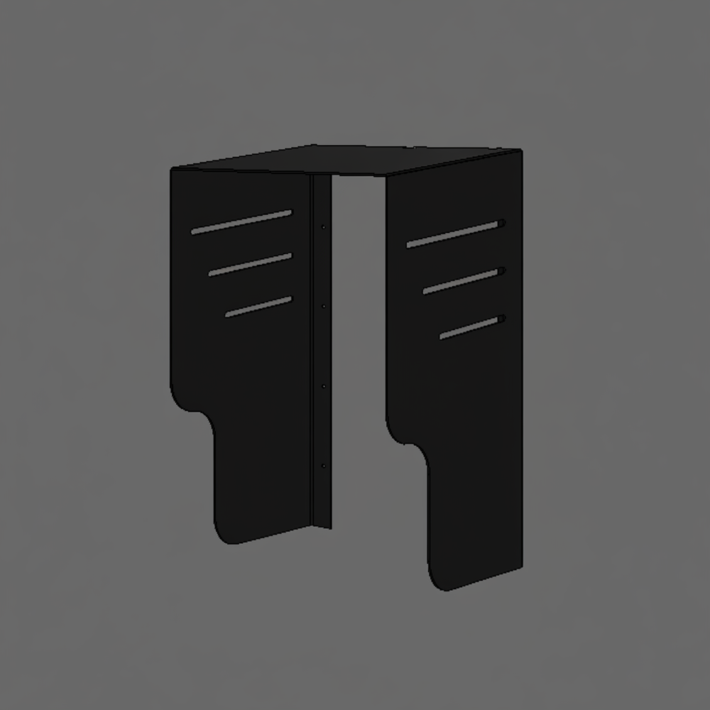 Wallbox-Wetterschutz - Schwarz