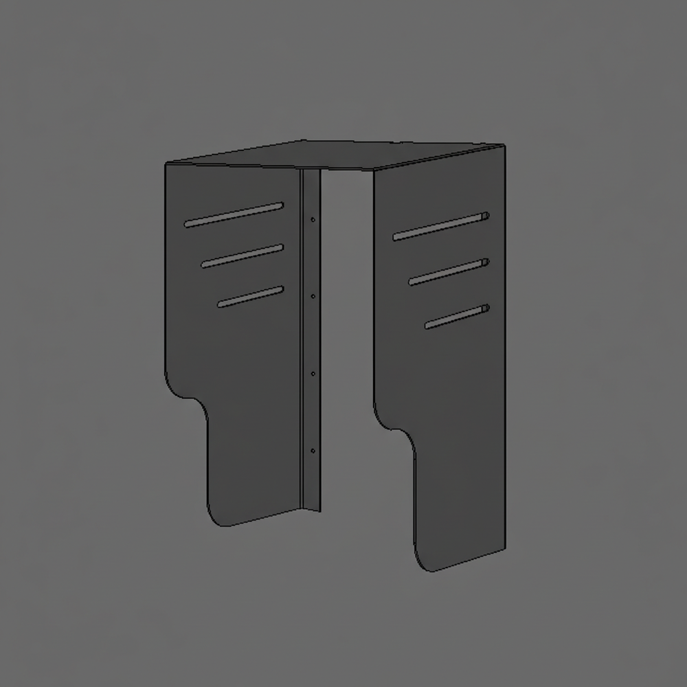 Wallbox-Wetterschutz - Anthrazitgrau